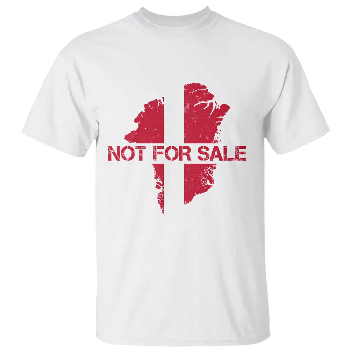 Denmark Stand With Greenland Not For Sale T Shirt Danish Flag Unity Support Protest