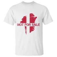 Denmark Stand With Greenland Not For Sale T Shirt Danish Flag Unity Support Protest