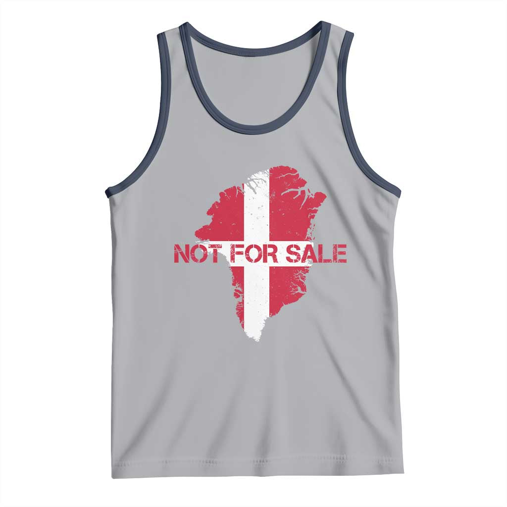 Denmark Stand With Greenland Not For Sale Tank Top Danish Flag Unity Support Protest