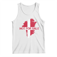 Denmark Stand With Greenland Not For Sale Tank Top Danish Flag Unity Support Protest