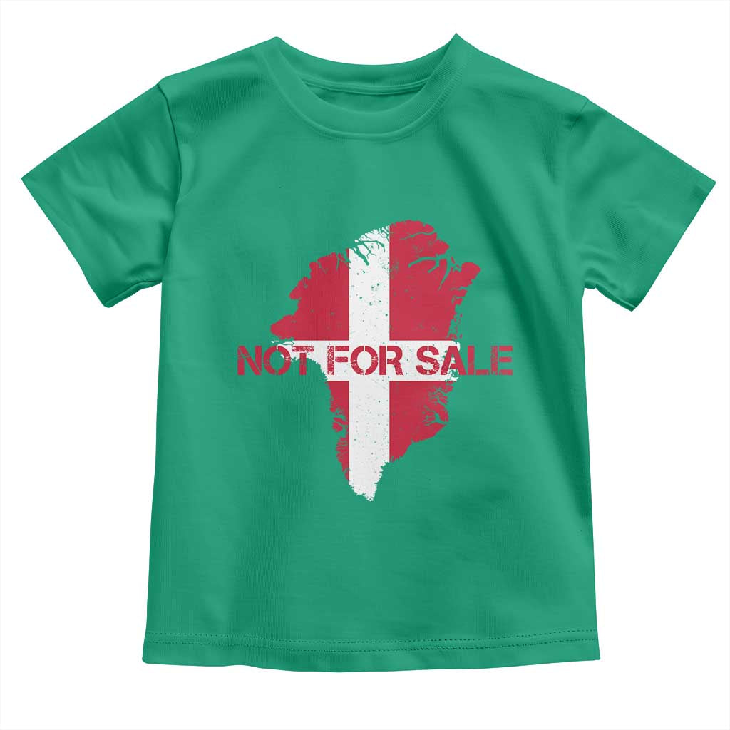 Denmark Stand With Greenland Not For Sale Toddler T Shirt Danish Flag Unity Support Protest