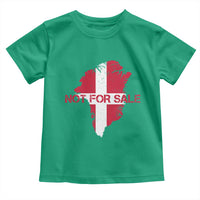 Denmark Stand With Greenland Not For Sale Toddler T Shirt Danish Flag Unity Support Protest