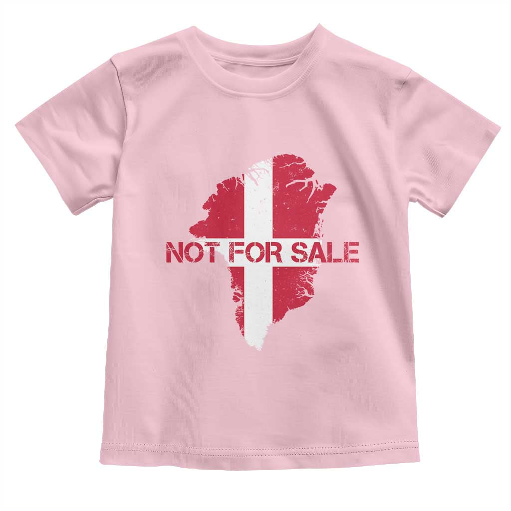 Denmark Stand With Greenland Not For Sale Toddler T Shirt Danish Flag Unity Support Protest