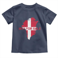 Denmark Stand With Greenland Not For Sale Toddler T Shirt Danish Flag Unity Support Protest