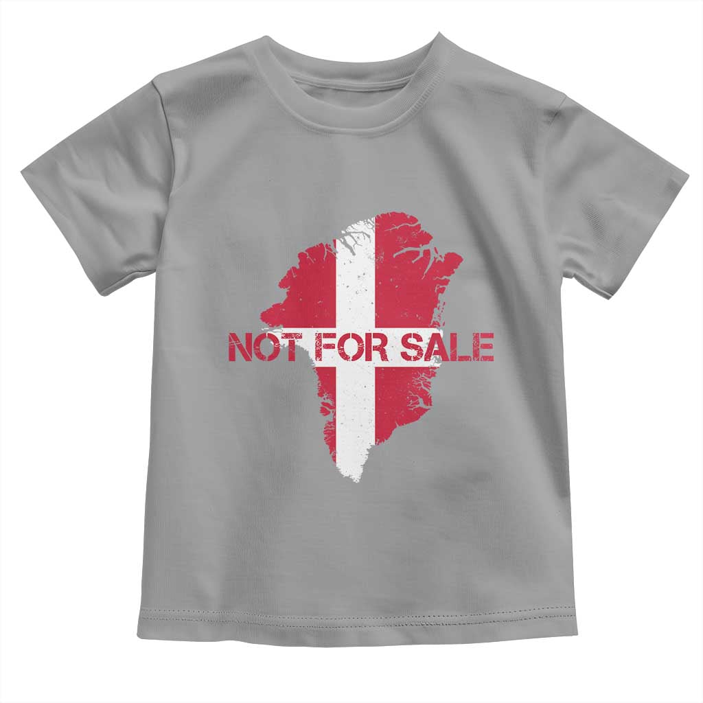 Denmark Stand With Greenland Not For Sale Toddler T Shirt Danish Flag Unity Support Protest