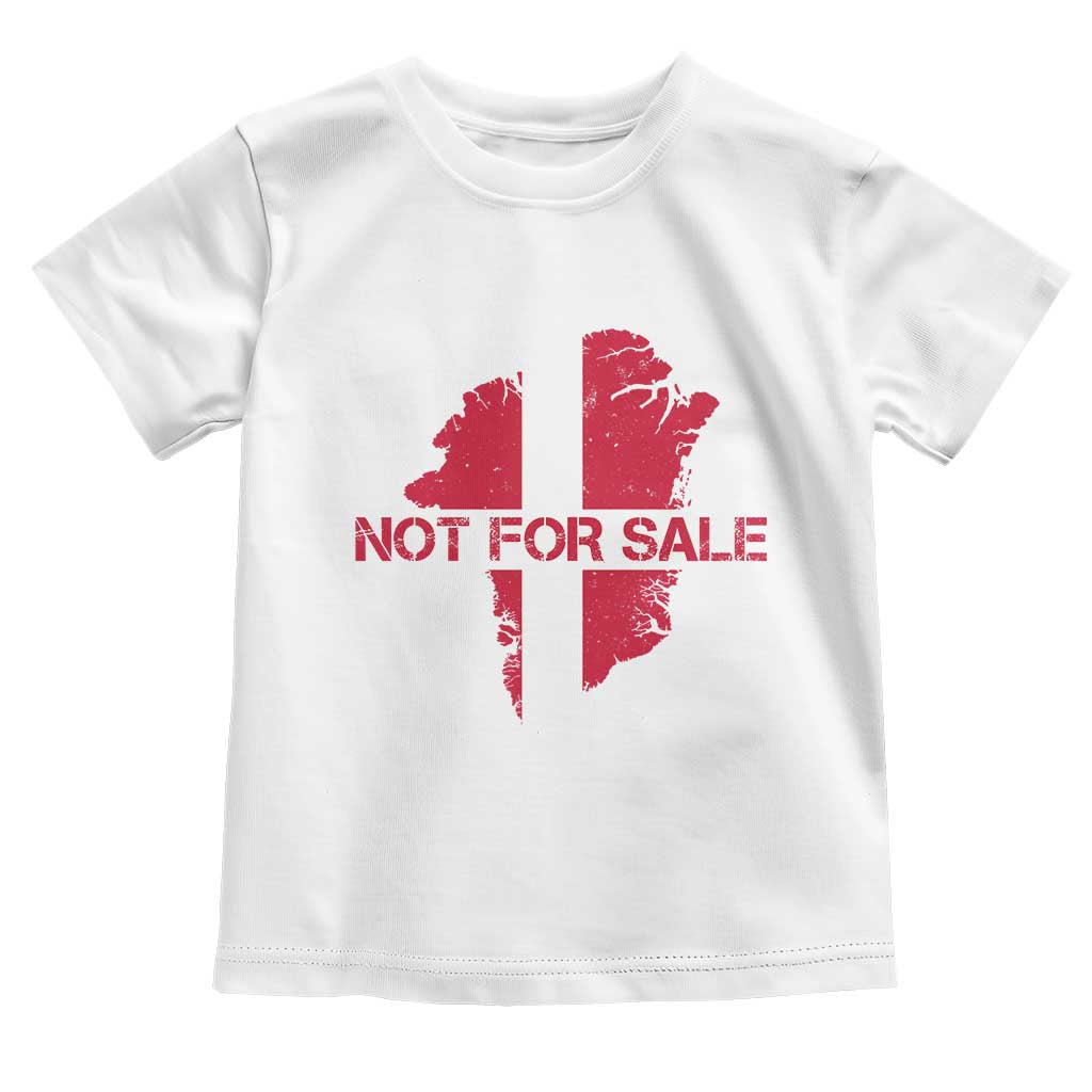 Denmark Stand With Greenland Not For Sale Toddler T Shirt Danish Flag Unity Support Protest