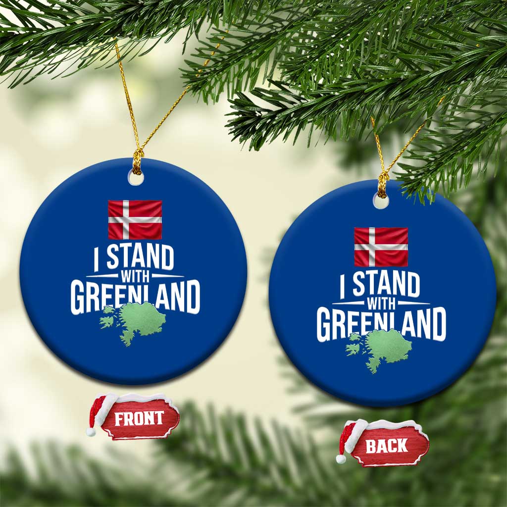 I Stand With The People of Iran Ceramic Ornament Iranian Revolution Freedom Supporter