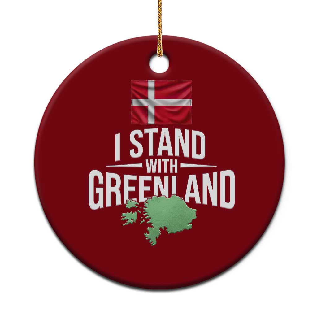 I Stand With The People of Iran Ceramic Ornament Iranian Revolution Freedom Supporter