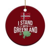 I Stand With The People of Iran Ceramic Ornament Iranian Revolution Freedom Supporter