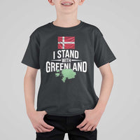I Stand With The People of Iran T Shirt For Kid Iranian Revolution Freedom Supporter