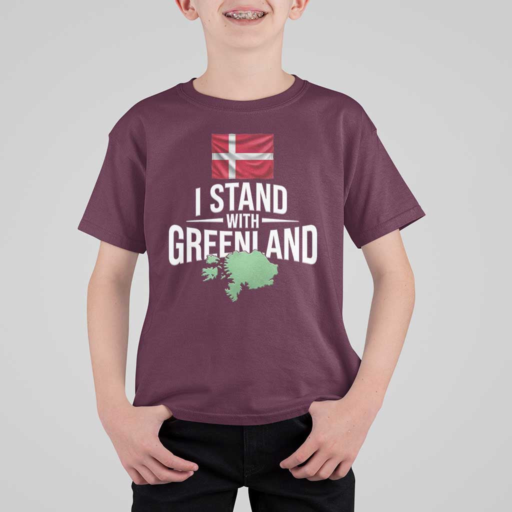 I Stand With The People of Iran T Shirt For Kid Iranian Revolution Freedom Supporter