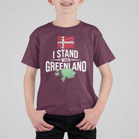 I Stand With The People of Iran T Shirt For Kid Iranian Revolution Freedom Supporter