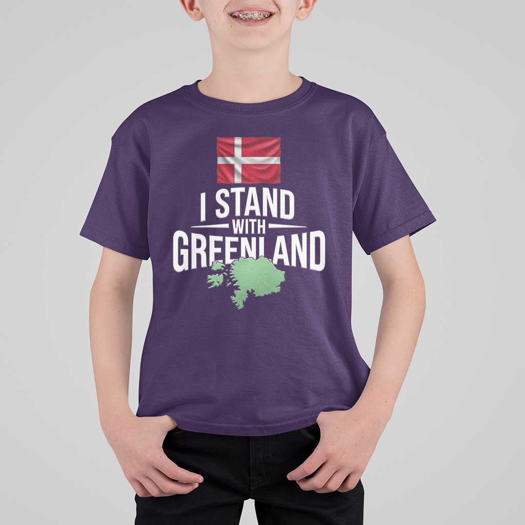 I Stand With The People of Iran T Shirt For Kid Iranian Revolution Freedom Supporter