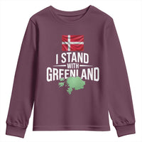 I Stand With The People of Iran Youth Sweatshirt Iranian Revolution Freedom Supporter