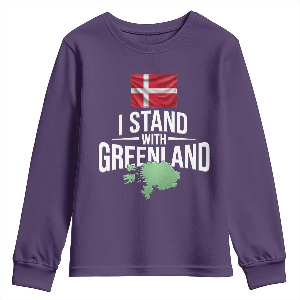 I Stand With The People of Iran Youth Sweatshirt Iranian Revolution Freedom Supporter