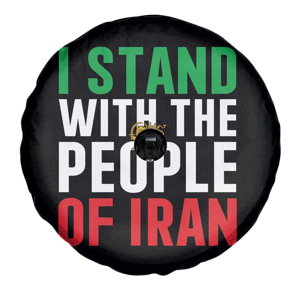 I Stand With The People of Iran Spare Tire Cover Iranian Revolution Freedom Supporter