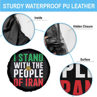 I Stand With The People of Iran Spare Tire Cover Iranian Revolution Freedom Supporter