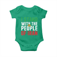 Denmark I Stand With Greenland Baby Onesie Danish Flag and Map Unity Support Protest
