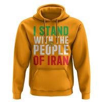 Denmark I Stand With Greenland Hoodie Danish Flag and Map Unity Support Protest
