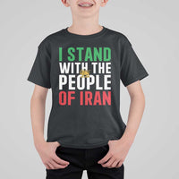 Denmark I Stand With Greenland T Shirt For Kid Danish Flag and Map Unity Support Protest