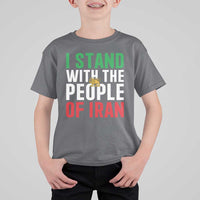 Denmark I Stand With Greenland T Shirt For Kid Danish Flag and Map Unity Support Protest