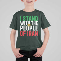 Denmark I Stand With Greenland T Shirt For Kid Danish Flag and Map Unity Support Protest