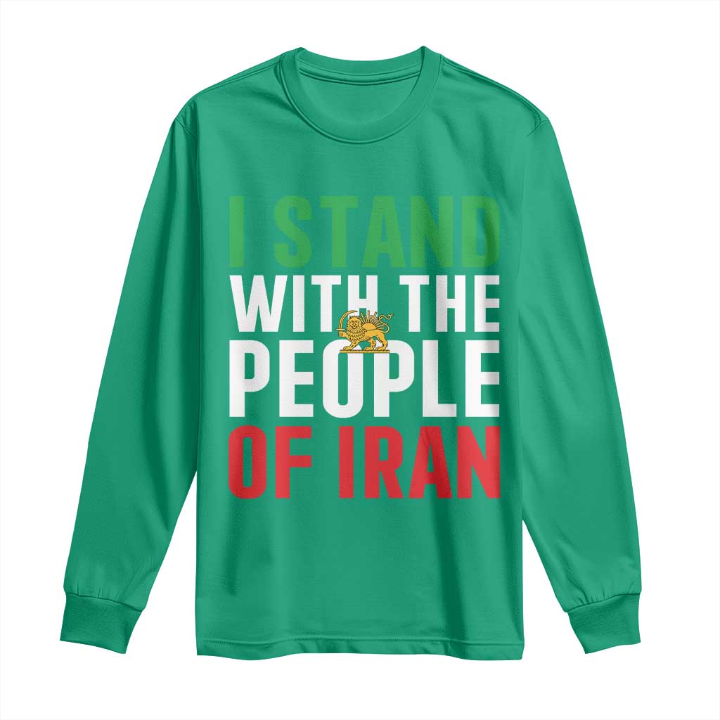 Denmark I Stand With Greenland Long Sleeve Shirt Danish Flag and Map Unity Support Protest