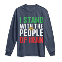 Denmark I Stand With Greenland Long Sleeve Shirt Danish Flag and Map Unity Support Protest