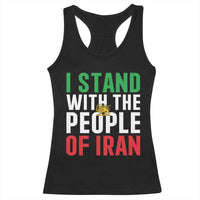 Denmark I Stand With Greenland Racerback Tank Top Danish Flag and Map Unity Support Protest