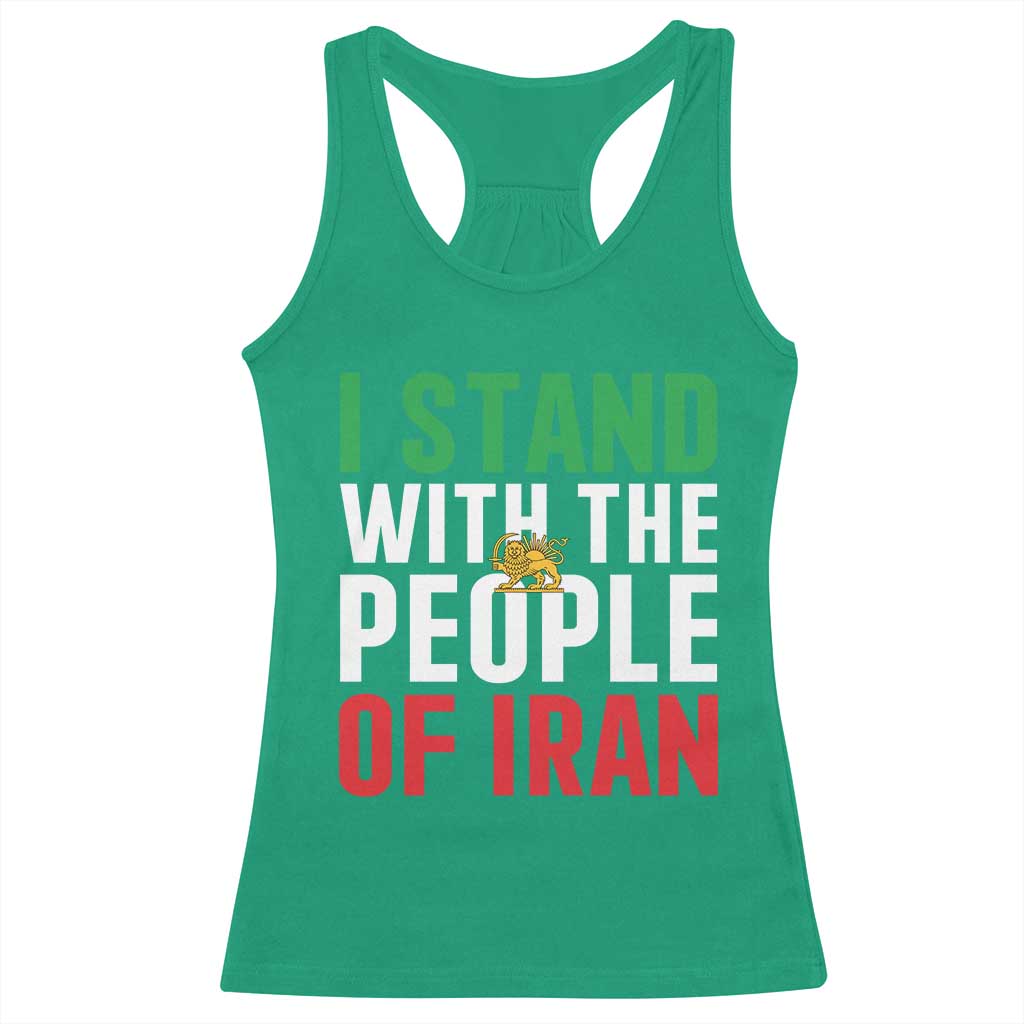 Denmark I Stand With Greenland Racerback Tank Top Danish Flag and Map Unity Support Protest