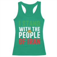 Denmark I Stand With Greenland Racerback Tank Top Danish Flag and Map Unity Support Protest