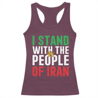 Denmark I Stand With Greenland Racerback Tank Top Danish Flag and Map Unity Support Protest