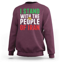 Denmark I Stand With Greenland Sweatshirt Danish Flag and Map Unity Support Protest