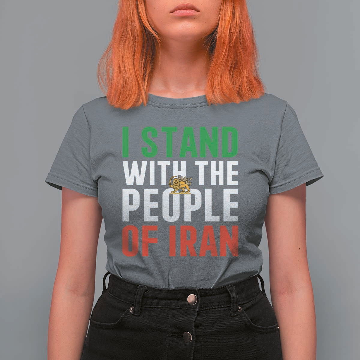Denmark I Stand With Greenland T Shirt For Women Danish Flag and Map Unity Support Protest