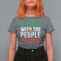 Denmark I Stand With Greenland T Shirt For Women Danish Flag and Map Unity Support Protest