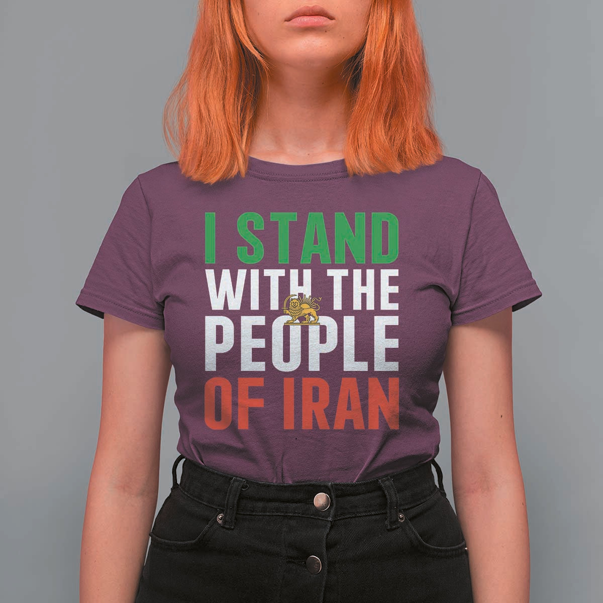 Denmark I Stand With Greenland T Shirt For Women Danish Flag and Map Unity Support Protest