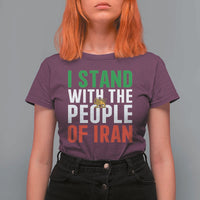 Denmark I Stand With Greenland T Shirt For Women Danish Flag and Map Unity Support Protest