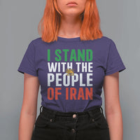 Denmark I Stand With Greenland T Shirt For Women Danish Flag and Map Unity Support Protest