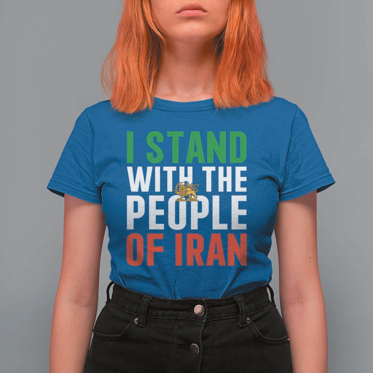 Denmark I Stand With Greenland T Shirt For Women Danish Flag and Map Unity Support Protest
