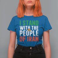 Denmark I Stand With Greenland T Shirt For Women Danish Flag and Map Unity Support Protest