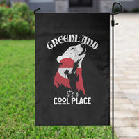 Polar Bear Greenland Flag Graphic Garden Flag It's a Cool Place Arctic Circle