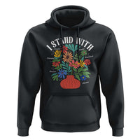 I Stand With Mexico Greenland Ukraine Canada Palestine Panama Hoodie Colorful Floral Solidarity Global Unity