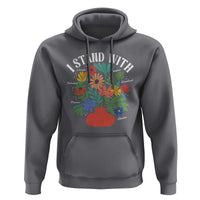 I Stand With Mexico Greenland Ukraine Canada Palestine Panama Hoodie Colorful Floral Solidarity Global Unity