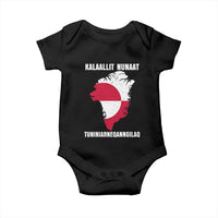 Kalaallit Nunaat Tuniniagaanngilaq Greenlandic Baby Onesie Greenland Is Not For Sale Patriotic Grunge Flag