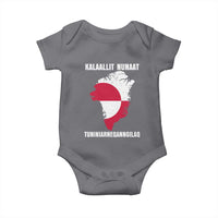 Kalaallit Nunaat Tuniniagaanngilaq Greenlandic Baby Onesie Greenland Is Not For Sale Patriotic Grunge Flag