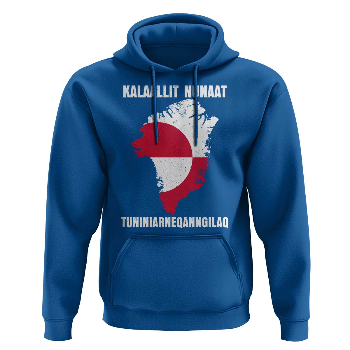 Kalaallit Nunaat Tuniniagaanngilaq Greenlandic Hoodie Greenland Is Not For Sale Patriotic Grunge Flag