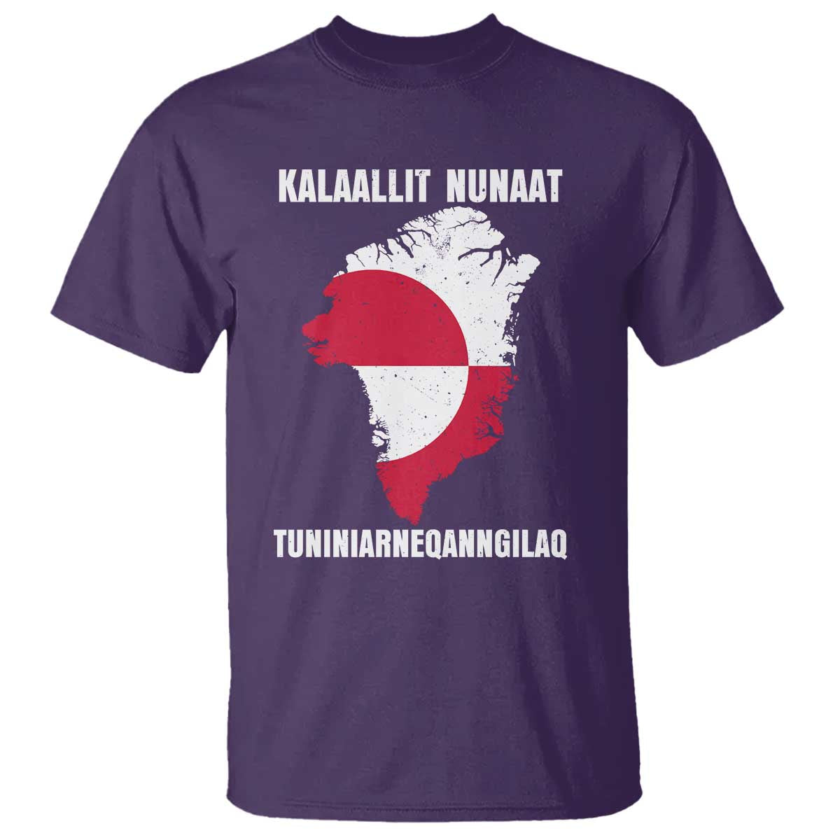 Kalaallit Nunaat Tuniniagaanngilaq Greenlandic T Shirt Greenland Is Not For Sale Patriotic Grunge Flag