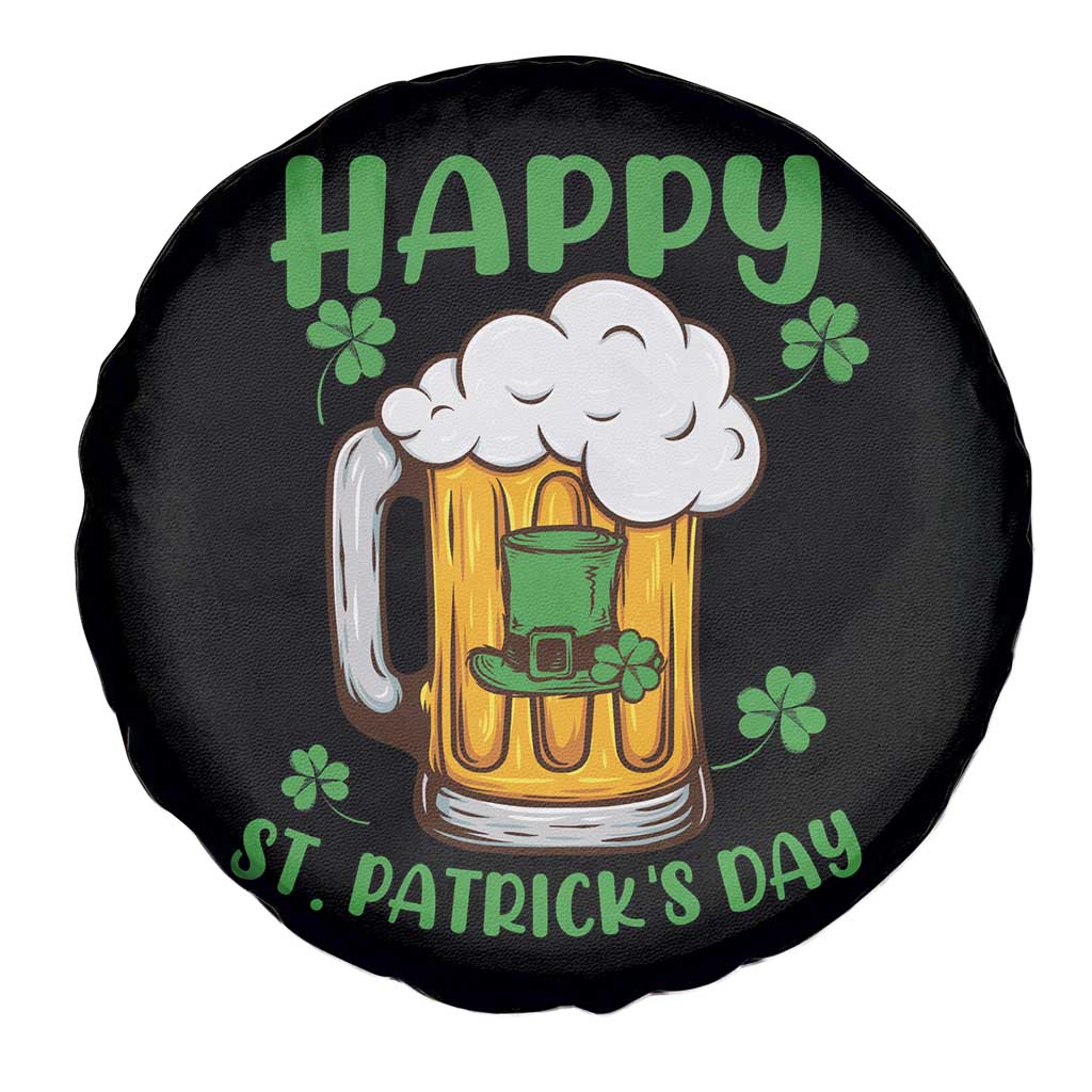 Funny St Patricks Day Drinking Spare Tire Cover Happy Paddy's Patty's Day Beer Lover