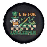 Funny Nurse St Patricks Day Spare Tire Cover Retro L is for Lorazepam Nursing Life