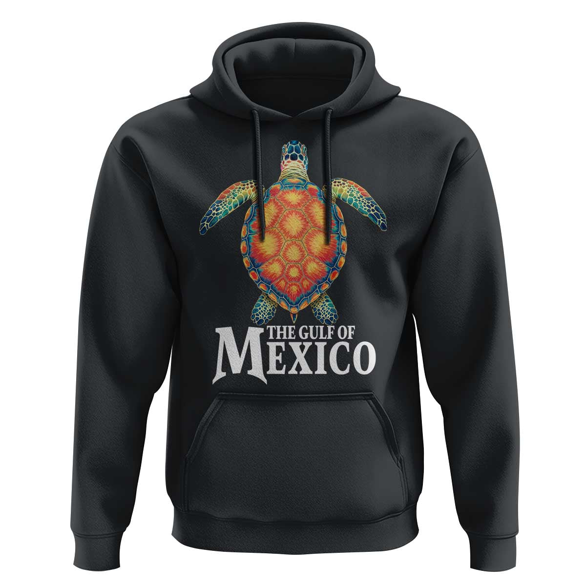The Gulf Of Mexico Hoodie Sea Turtle Graphic Forever Never Forget
